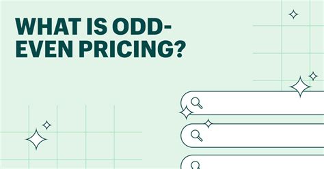 odd even pricing is|What Is Odd.